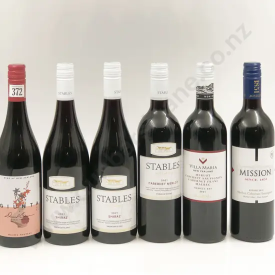 NZ Six Assorted Red Blends