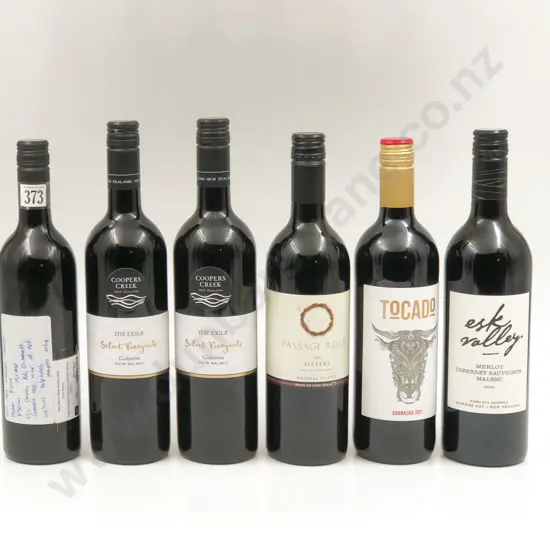 Six Assorted Red Blends