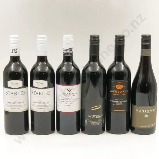 NZ Six Assorted Red Blends
