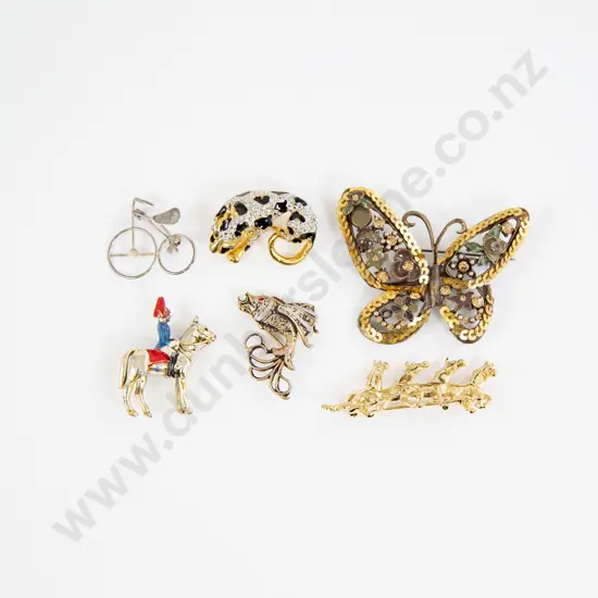 London Souvenir Mounted Life Guard Brooch