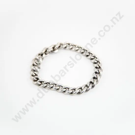 Heavy S/S Curb Link Bracelet