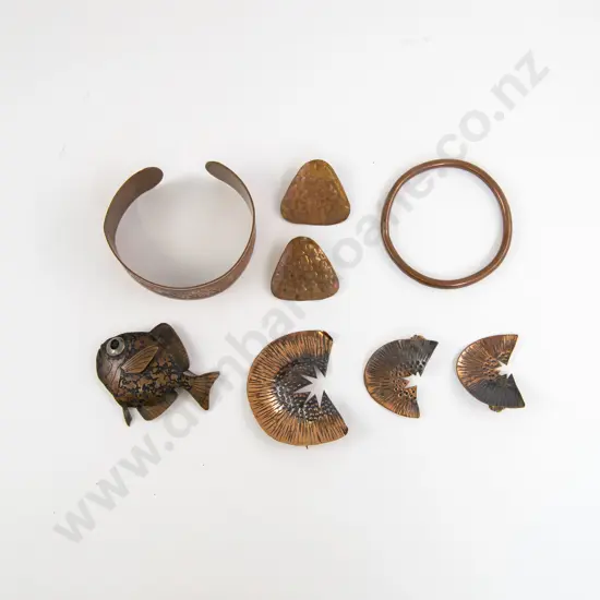 Collection of Brass Jewellery