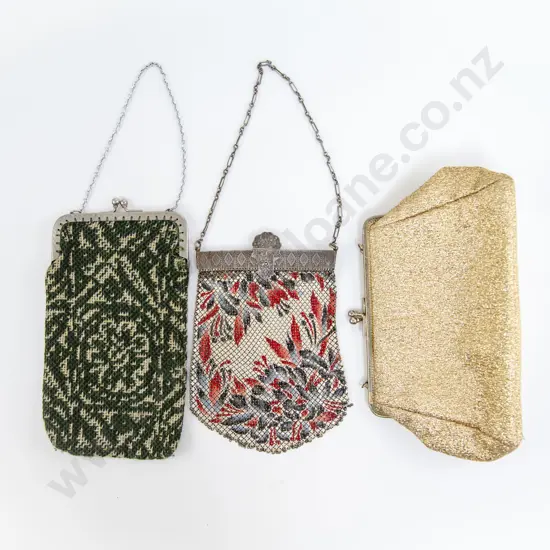 Art Deco Mesh Evening Purse
