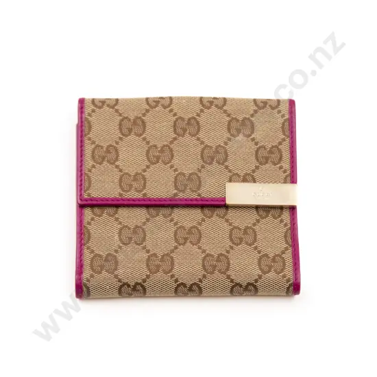 Gucci Monogram GG Canvas Wallet