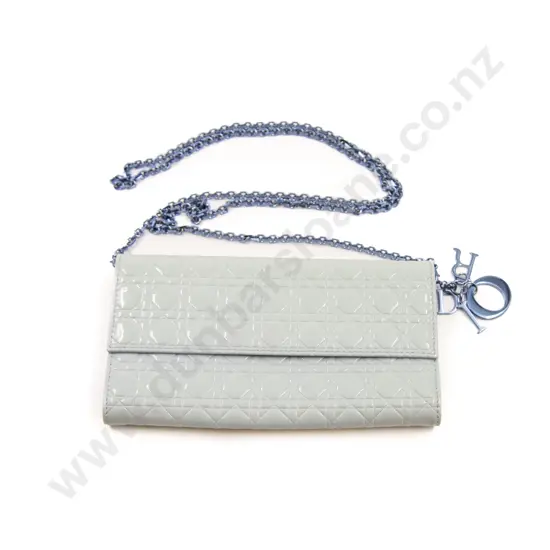 Christian Dior Quilted Leather Clutch Bag