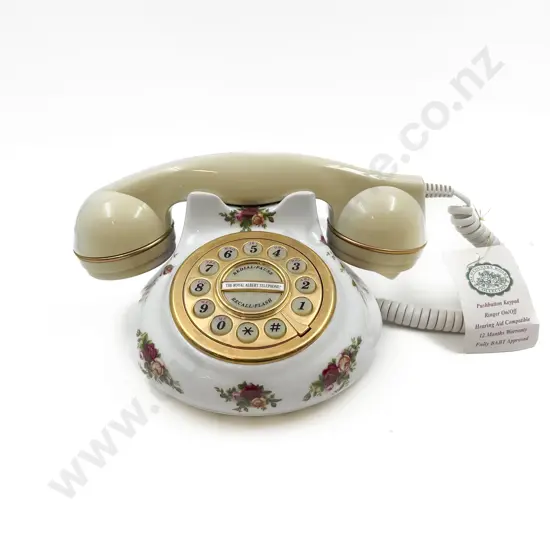 RA Old Country Roses Old Fashioned Telephone