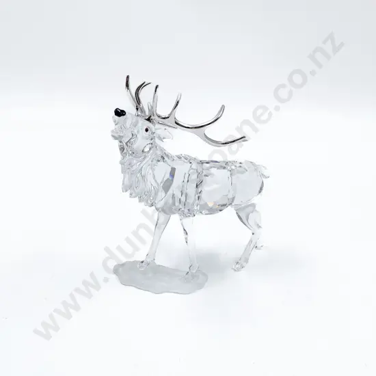 Swarovski Roaring Stag Ornament