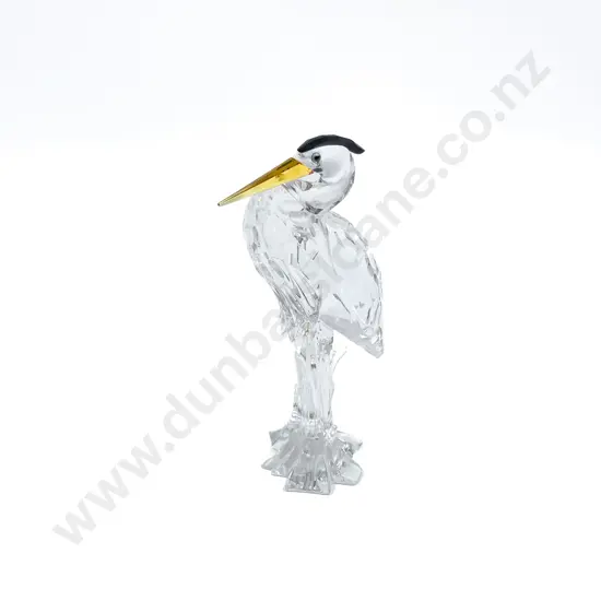 Swarovski Heron on Tree Ornament