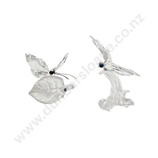Swarovski Dragonfly and Butterfly Ornaments