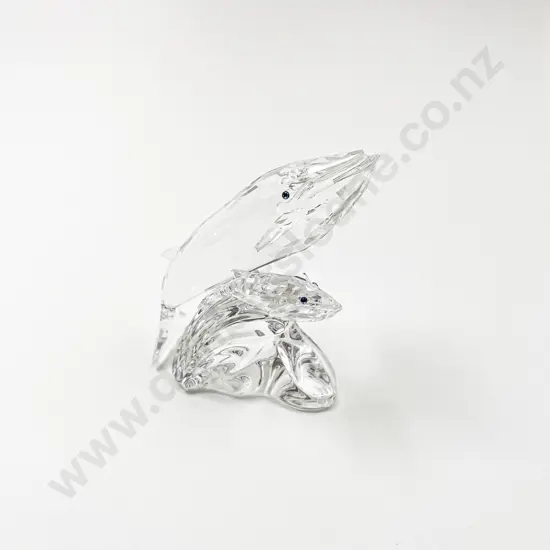 Swarovski Annual Edition 1992 "Care for me" the Whales