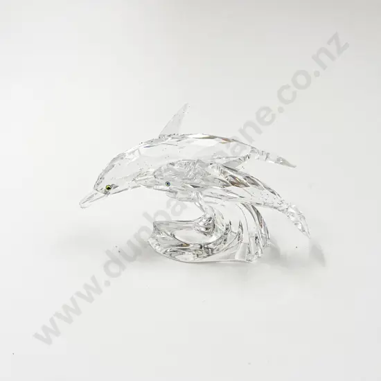 Swarovski Annual Edition 1990 "Lead me" - the Dolphins