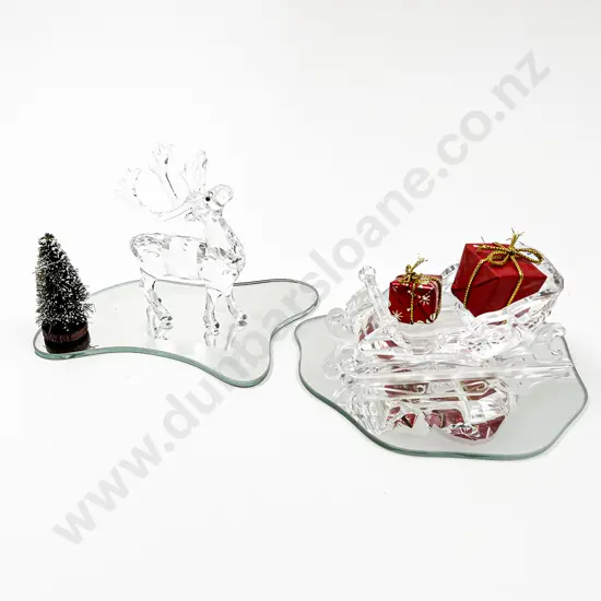 Swarovski Christmas Memories Sleigh and Reindeer