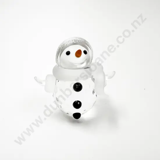 Swarovski Christmas Snowman Ornament