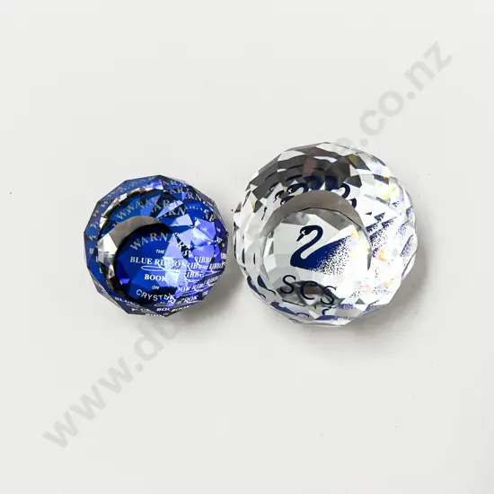 Two Swarovski Paperweights