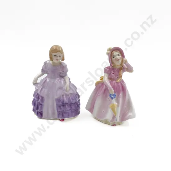 RD Rose and Babie Figures HN 2123 & 2121