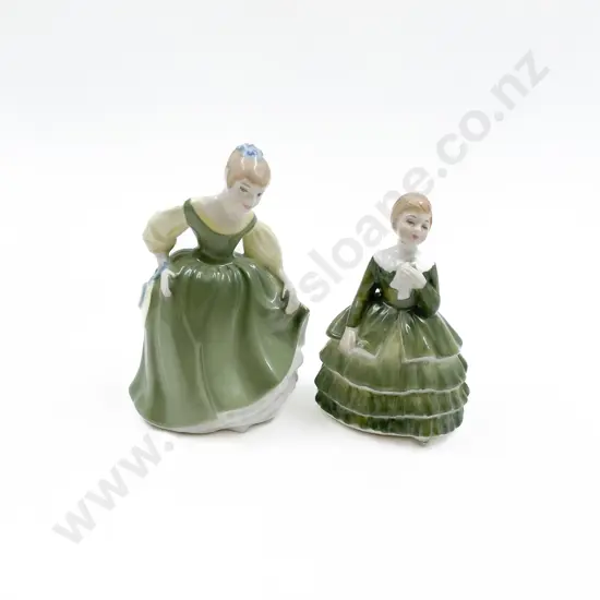 RD Fair Maiden and Belle Figures HN 2211 & 2340