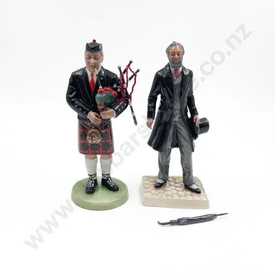 RD The Piper and Sir Henry Doulton No. 1303 HN 3444 & 3891 (af)