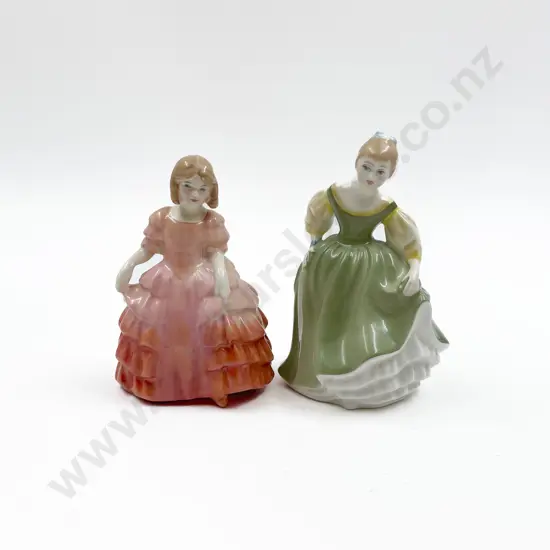 RD Fair Maiden and Rose Figures HN 2211 & 1368