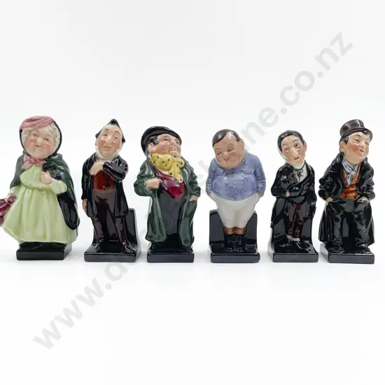 Six RD Dickens Figurines