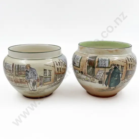 RD Dickens Ware Series Two Planters
