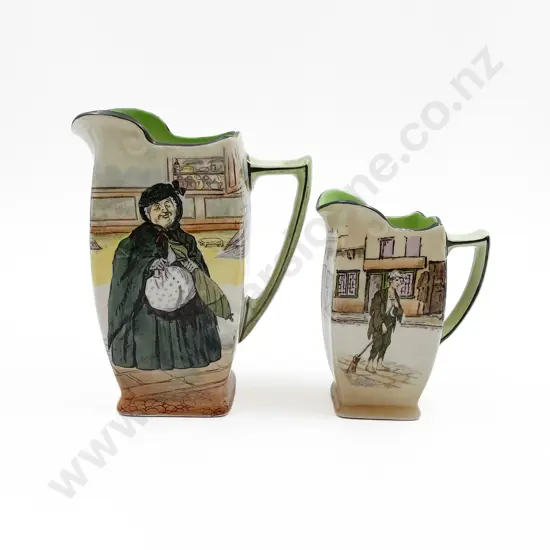 Two RD Dickens Series Ware Jugs