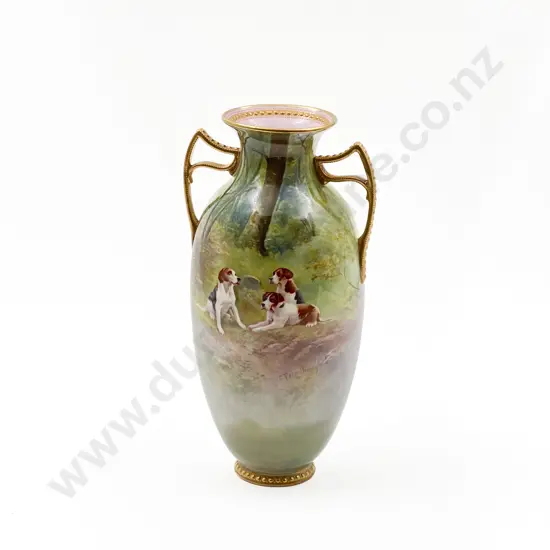 RD Hand-Painted Vase