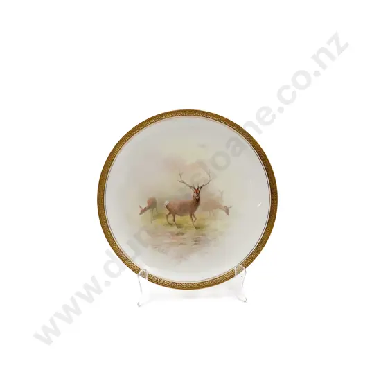 Royal Doulton Hand-Painted Plate