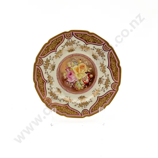 Royal Doulton Hand-Painted Plate