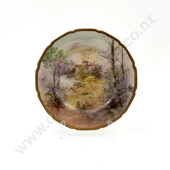 RD Hand-Painted Plate