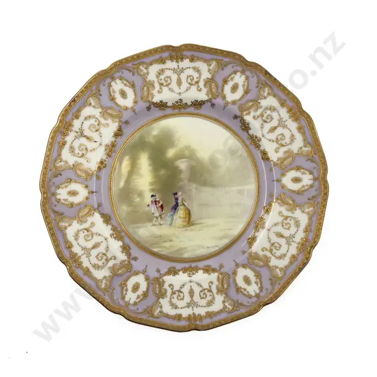 Royal Doulton Hand-Painted Plate