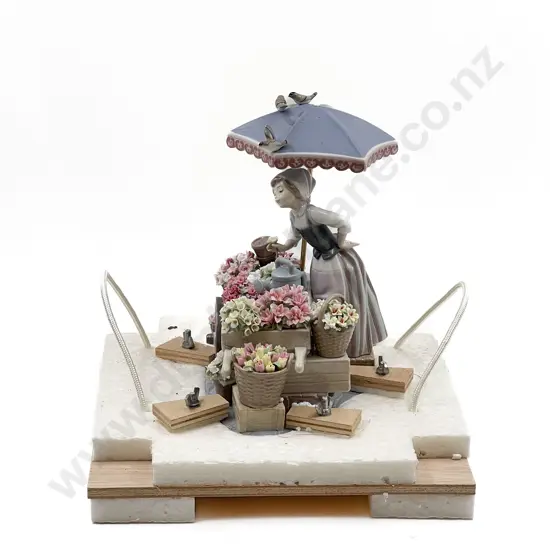 Lladro Figure Group Flowers of the Season