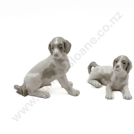 Two Nao Dog Figurines