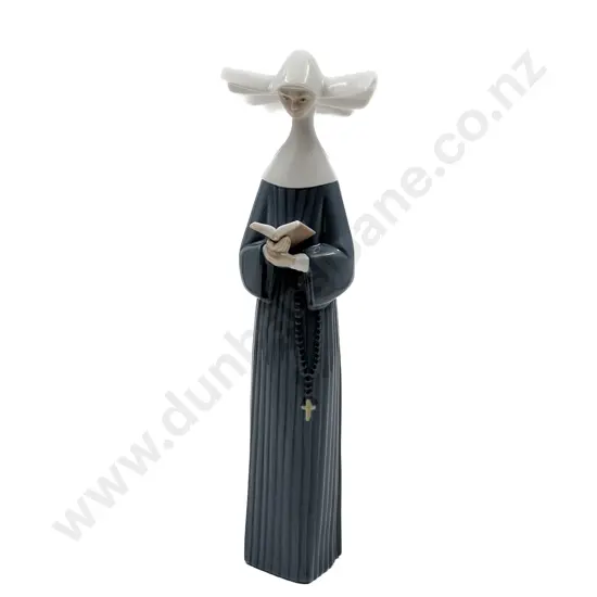 Lladro Figure Nun