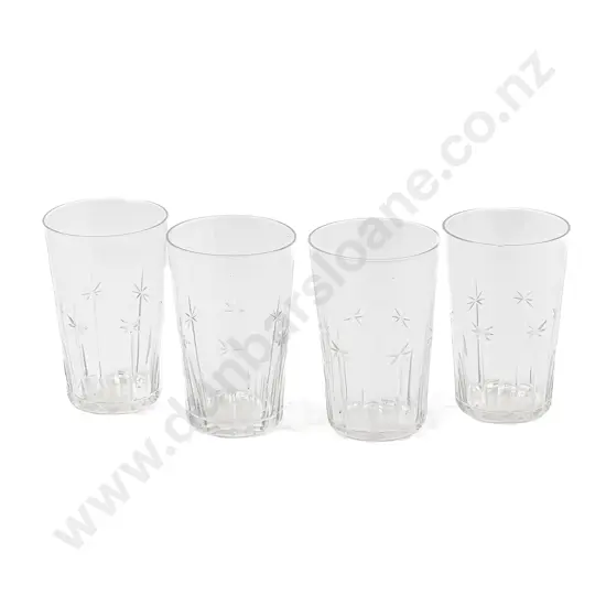 Set of Sixteen Glass Tumblers