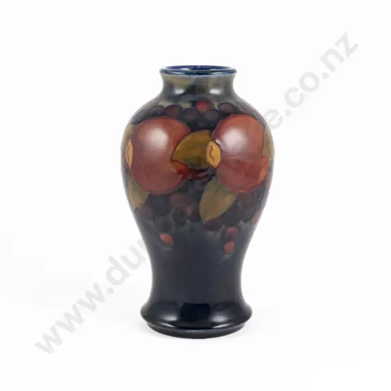 William Moorcroft Pomegranates Pattern Vase