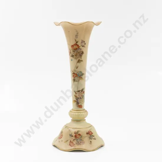 Royal Worcester Tapered Trumpet Spill Vase