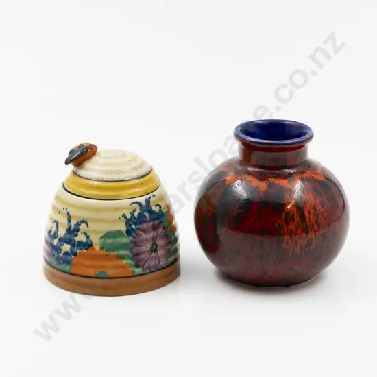 Clarice Cliff Bizarre Honey Pot