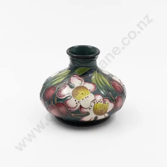 Modern Moorcroft Cherry Blossom Pattern Vase