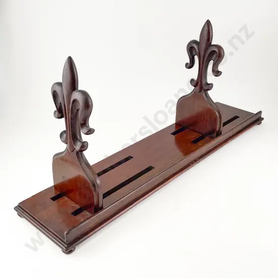 C19th French Mahogany Extending Book Stand