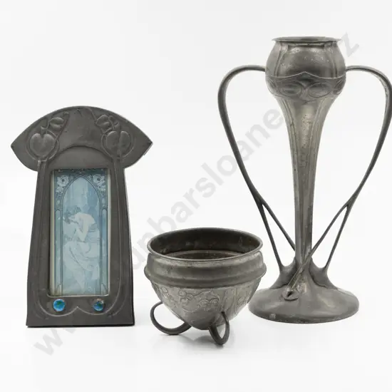 Archibald Knox For Liberty & Co Pewter Vase