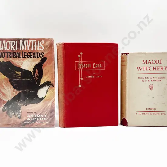 3 Volumes On Maori Witchery