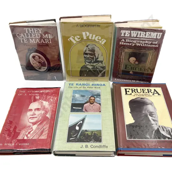 6 Maori Related Biographies Etc