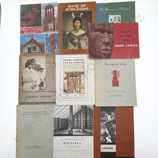 Collection Of 10 Various Maori Booklets