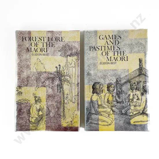 Two Maori Volumes By Elsdon