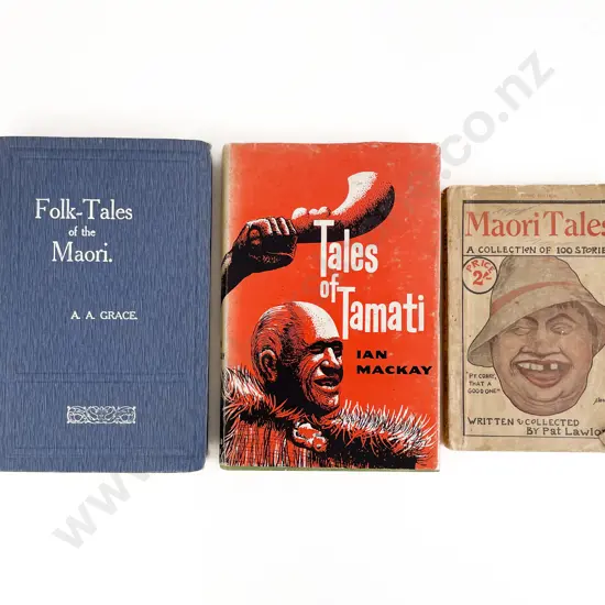 3 Books On Maori Folk Tales