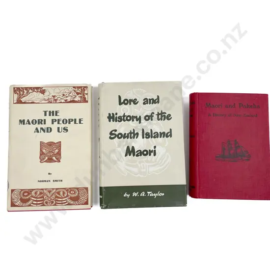 3 Maori History Volumes