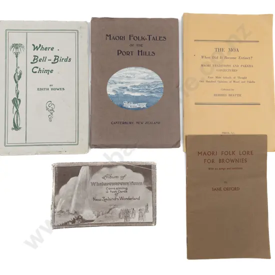 5 Maori Booklets