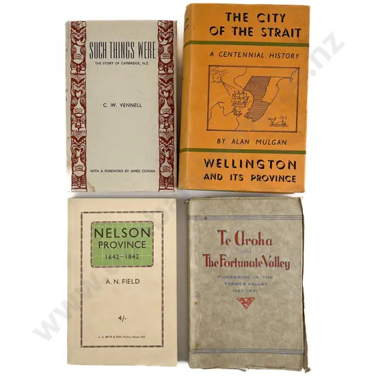 4 Various New Zealand Regional Volumes