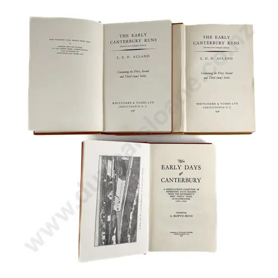 3 Canterbury Volumes