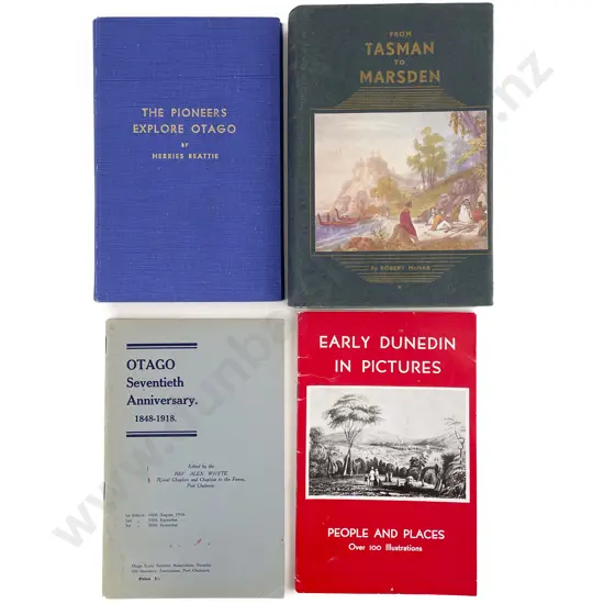 4 Volumes - Otago Dunedin Marsden Etc